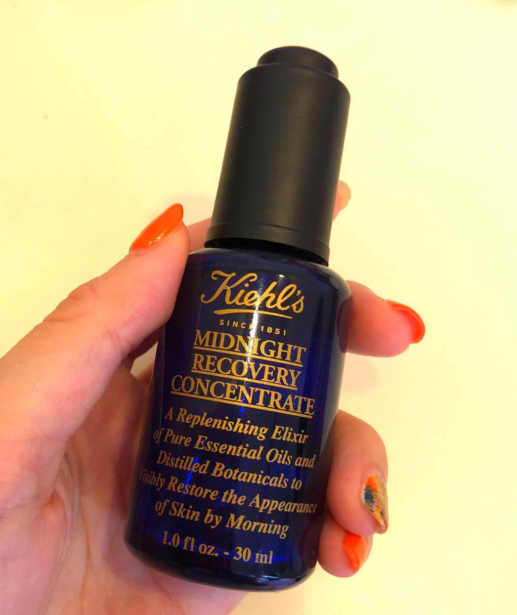キールズ ミッドナイトボタニカル コンセントレート/Kiehl's/フェイスオイルを使ったクチコミ(1枚目)