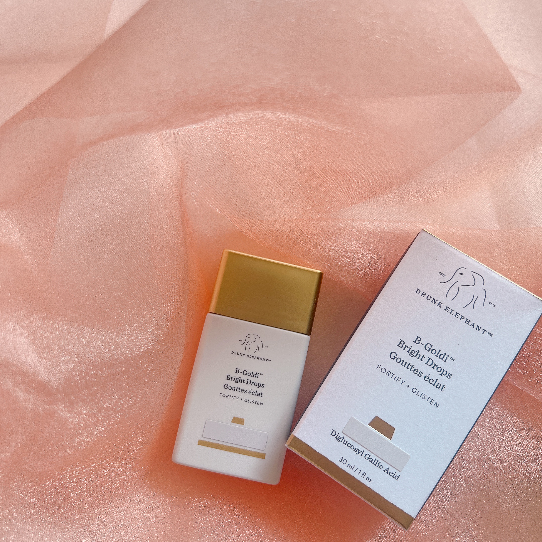 ビーゴールディ ブライト ドロップス/Drunk Elephant/美容液を使ったクチコミ（3枚目）
