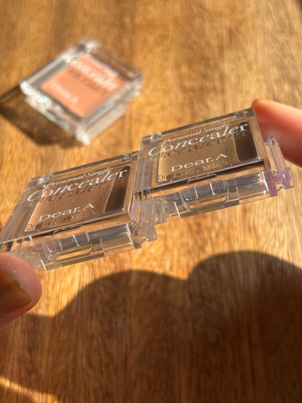 パーソナルシングルコンシーラー/Dear.A/パレットコンシーラーを使ったクチコミ(3枚目)