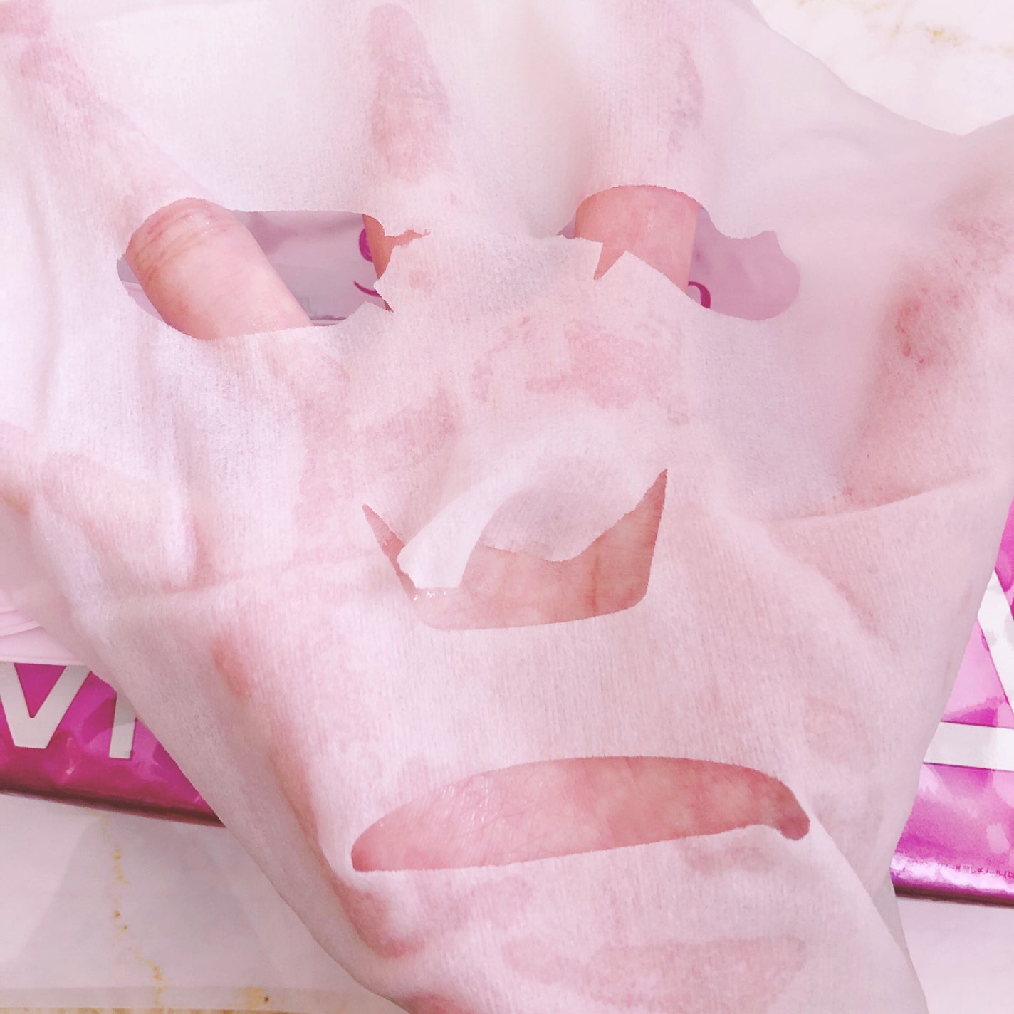 お疲れさマスク ビタットA/サボリーノ/シートマスク・パックを使ったクチコミ(6枚目)