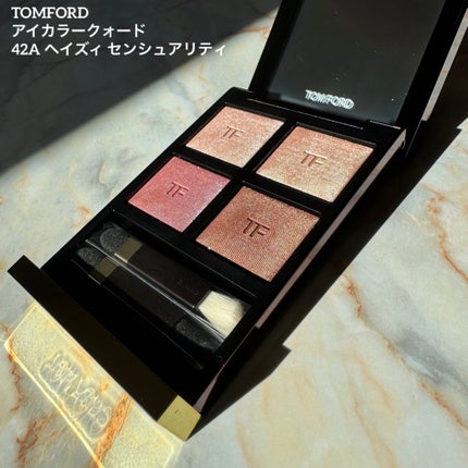アイ カラー クォード/TOM FORD BEAUTY/アイシャドウパレットを使ったクチコミ(1枚目)