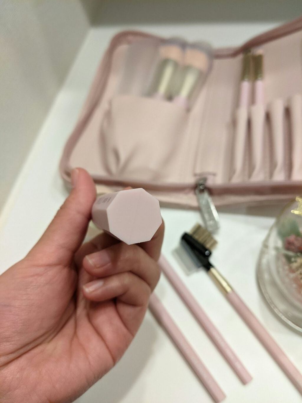 SIXPLUS 八角メイクブラシ9本セット—Inspiration シリーズ/SIXPLUS/メイクブラシを使ったクチコミ(3枚目)