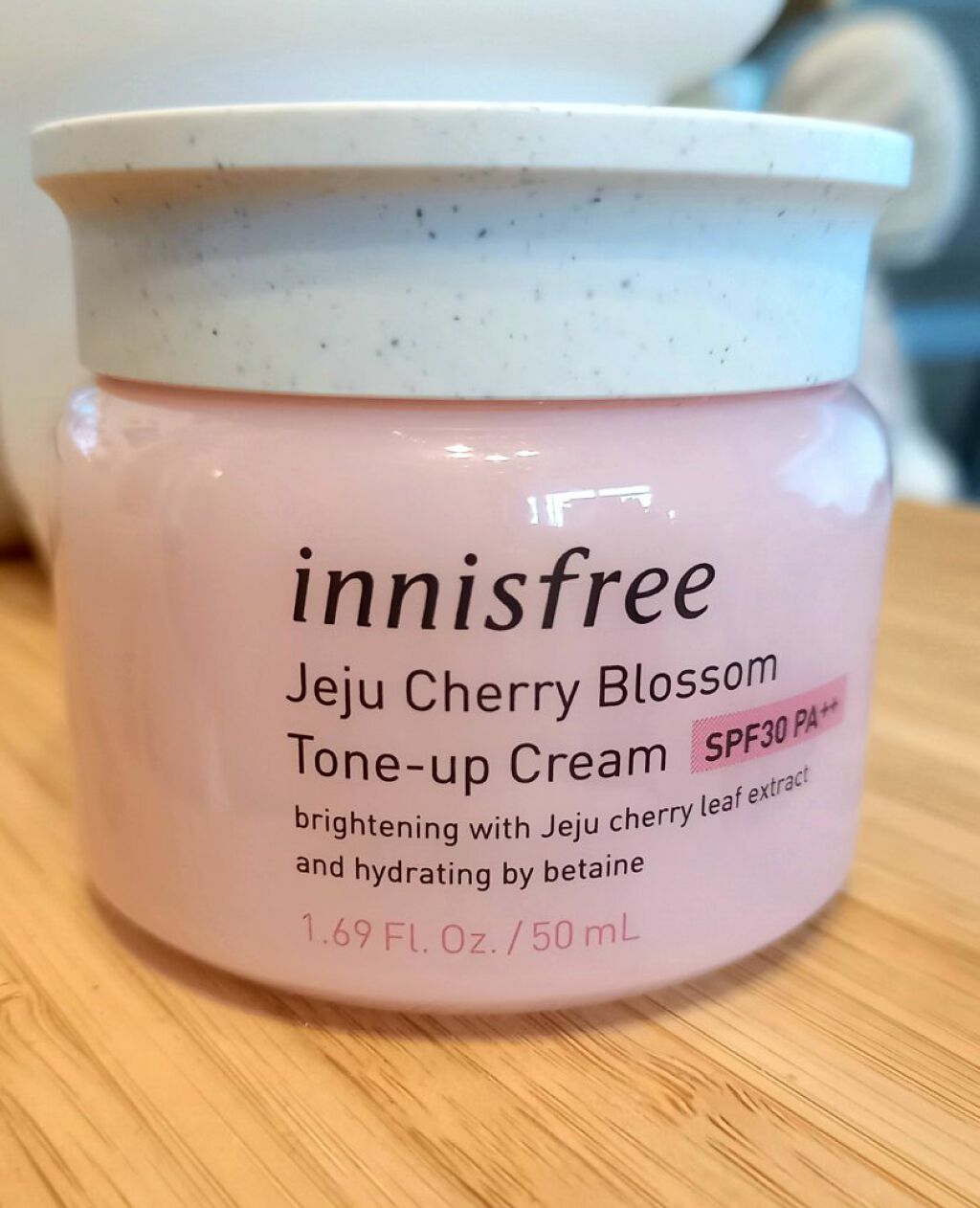 チェリーブロッサム トーンアップ クリーム UV/innisfree/フェイスクリームを使ったクチコミ（1枚目）