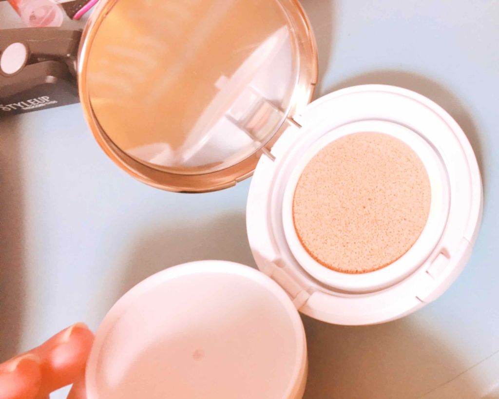 M クッション ファンデーション(モイスチャー)/MISSHA/クッションファンデーションを使ったクチコミ(2枚目)