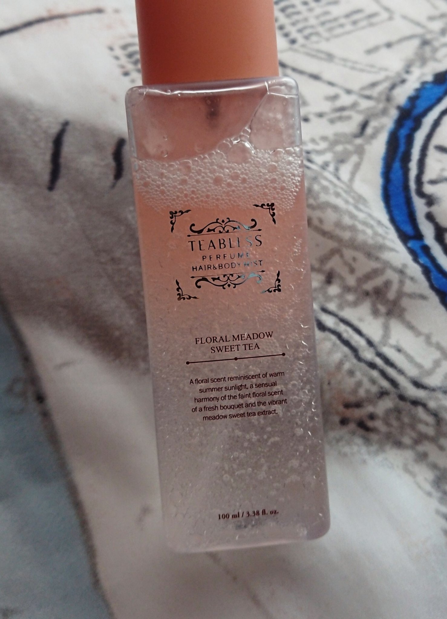 パヒュームヘア&ボディミスト フローラルメドウスウィートティー/TEABLESS/ヘアミストを使ったクチコミ（3枚目）