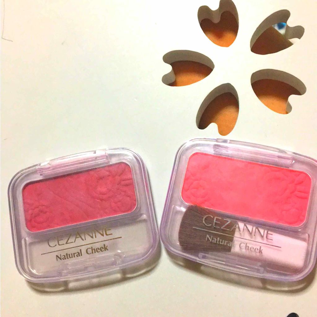 ナチュラル チークN/CEZANNE/パウダーチークを使ったクチコミ（1枚目）