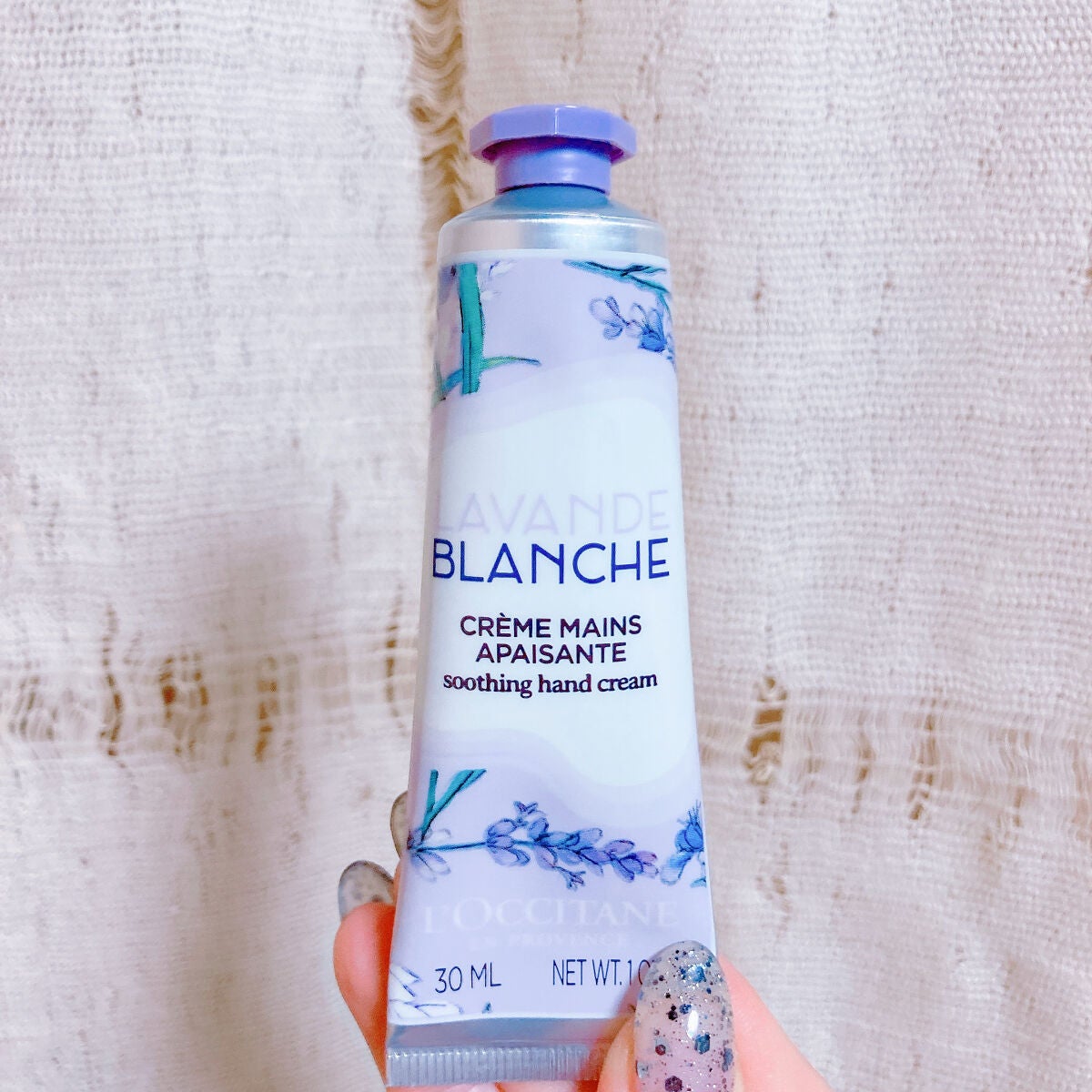 ホワイトラベンダー ハンドクリーム/L'OCCITANE/ハンドクリームを使ったクチコミ(1枚目)