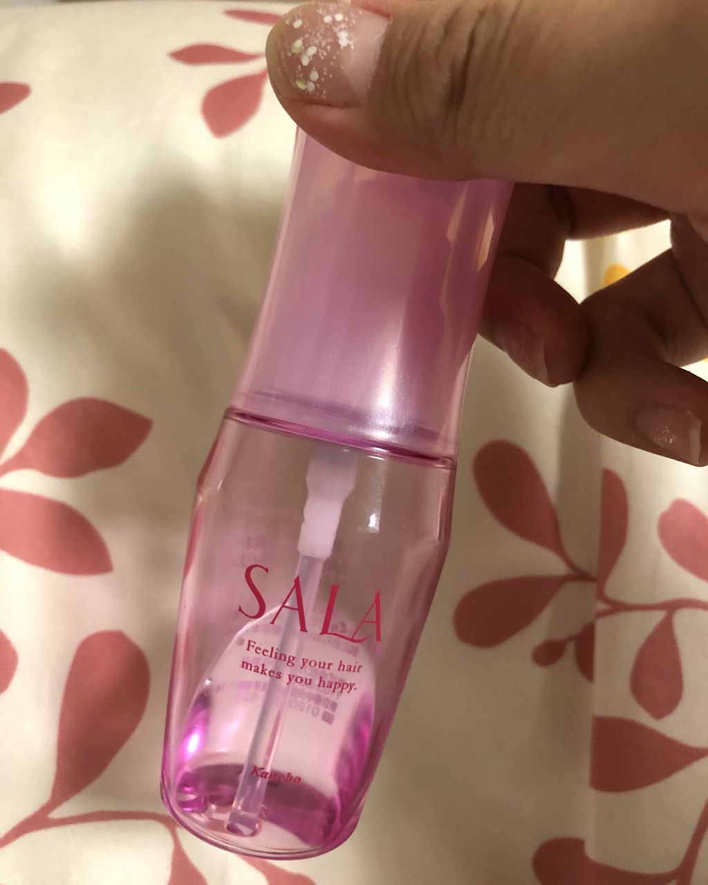 まっすぐアイロン用オイル/SALA/ヘアオイルを使ったクチコミ（1枚目）