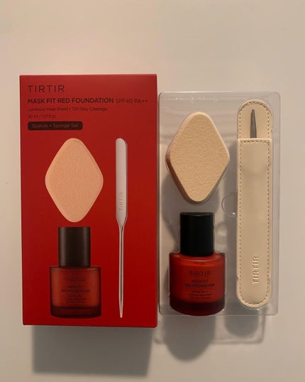 マスクフィットレッドファンデーション/TIRTIR(ティルティル)/リキッドファンデーションを使ったクチコミ(5枚目)