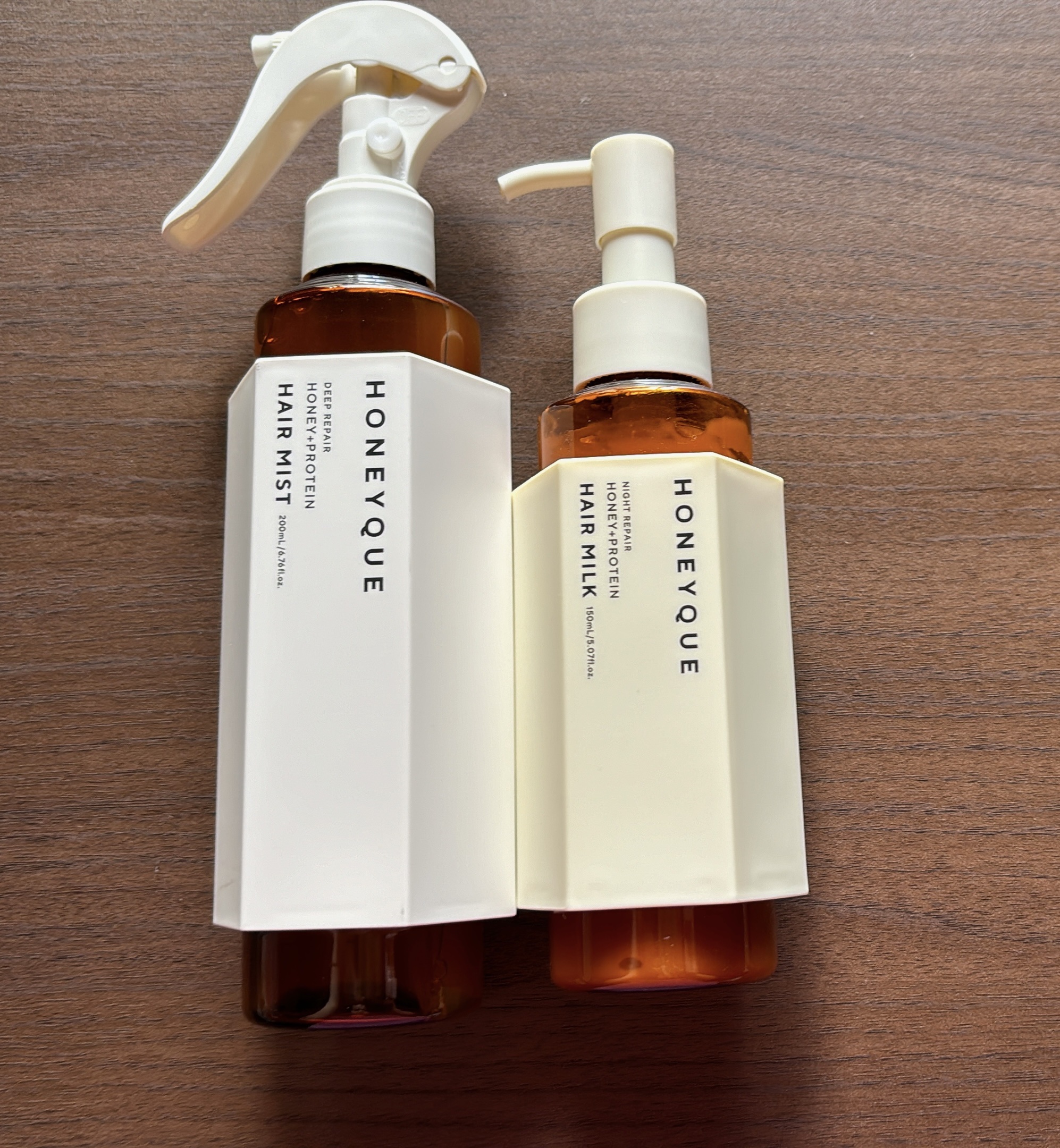 ナイトリペア 2WAY ヘアミルク モイスト/ハニーク/ヘアミルクを使ったクチコミ（1枚目）