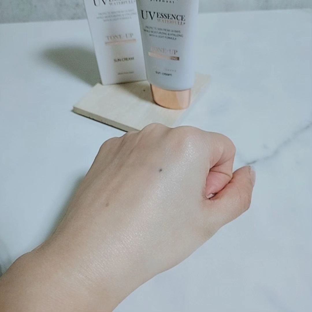 ウォータフルトーンアップサンクリーム/ダルバ/日焼け止めクリームを使ったクチコミ(5枚目)