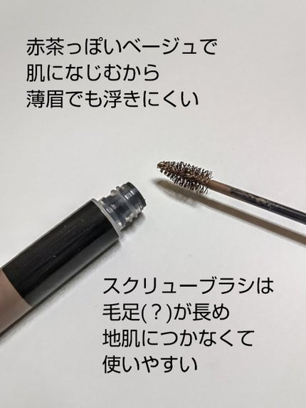 3DアイブロウカラーN/KATE/眉マスカラを使ったクチコミ(2枚目)