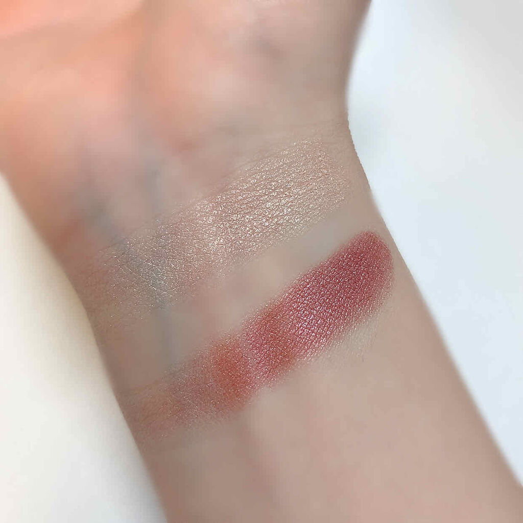 シングルカラーアイシャドウ 01 パールベージュ/CEZANNE/単色アイシャドウを使ったクチコミ（3枚目）