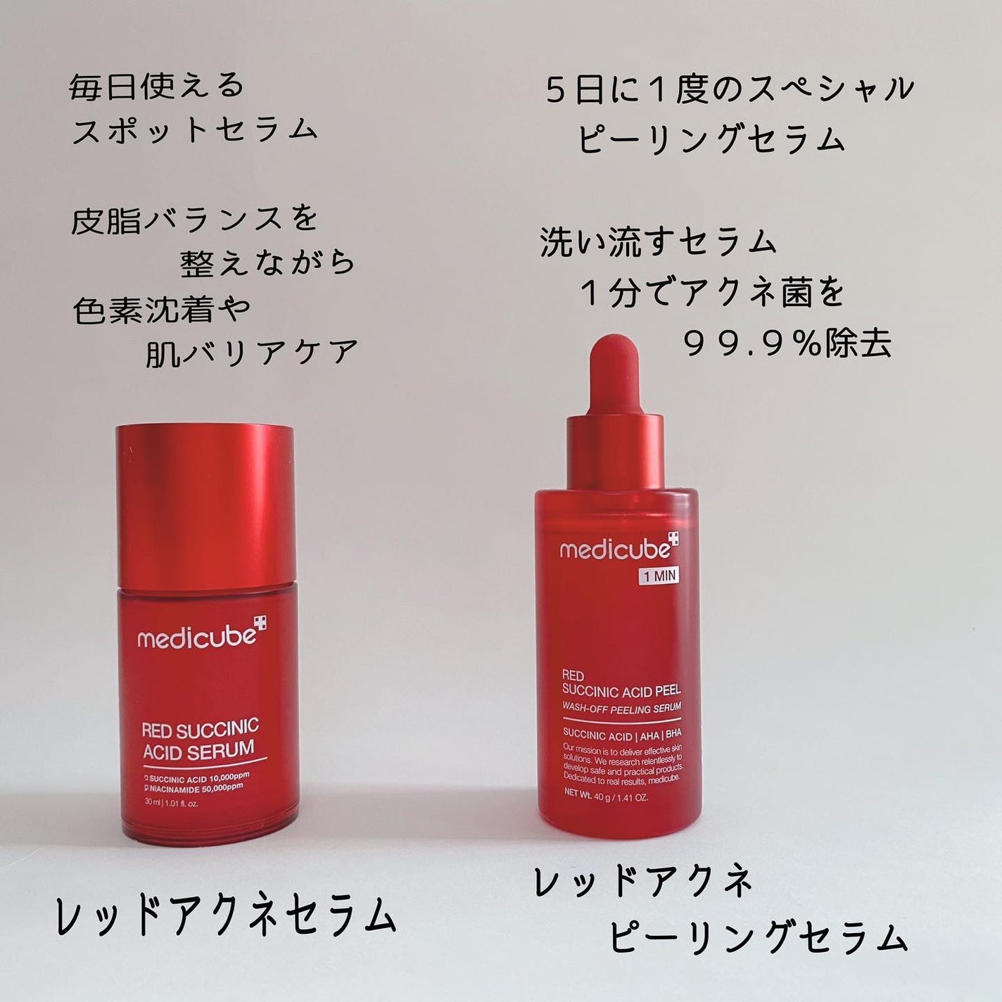 レッドアクネピーリングセラム/MEDICUBE/美容液を使ったクチコミ(2枚目)