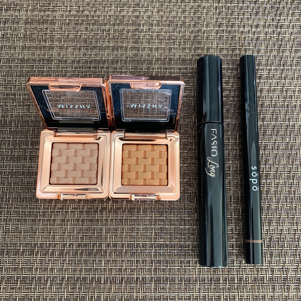 リキッドアイライナー 02 マロンブラウン/sopo/リキッドアイライナーを使ったクチコミ（2枚目）