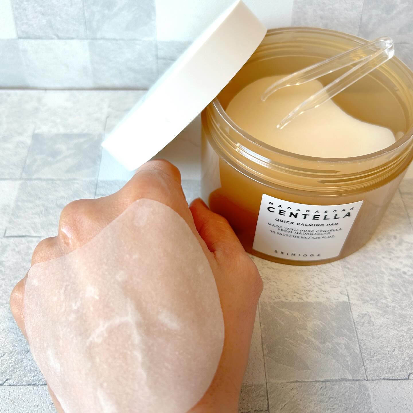 ヒアルーシカ ウォーターフィット サンセラム/SKIN1004/日焼け止めローションを使ったクチコミ（3枚目）