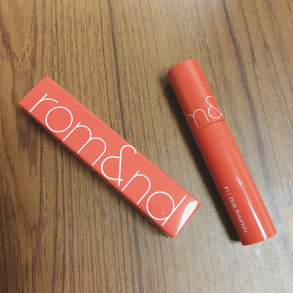 ジューシーラスティングティント/rom&nd/リップティントを使ったクチコミ（1枚目）