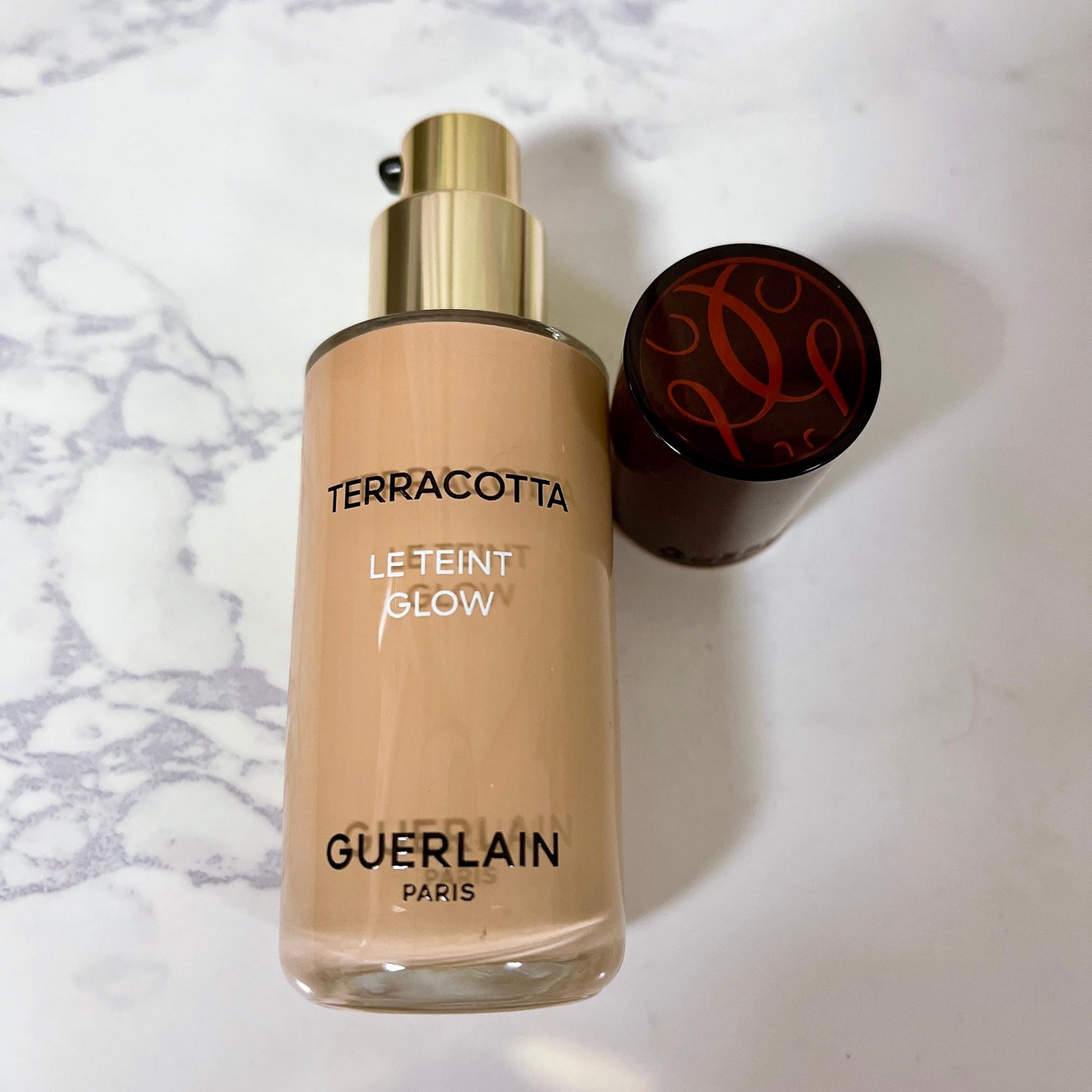 テラコッタ フルイド グロウ/GUERLAIN/リキッドファンデーションを使ったクチコミ(3枚目)