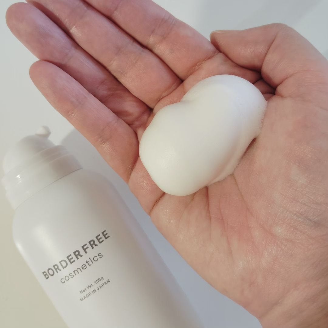 ホイップフォームフェイシャルウォッシュ/BORDER FREE cosmetics/洗顔フォームを使ったクチコミ(2枚目)