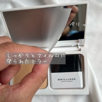 パウダリーファンデーション ソフトシャイニー/ブリリアージュ/パウダーファンデーションを使ったクチコミ(3枚目)