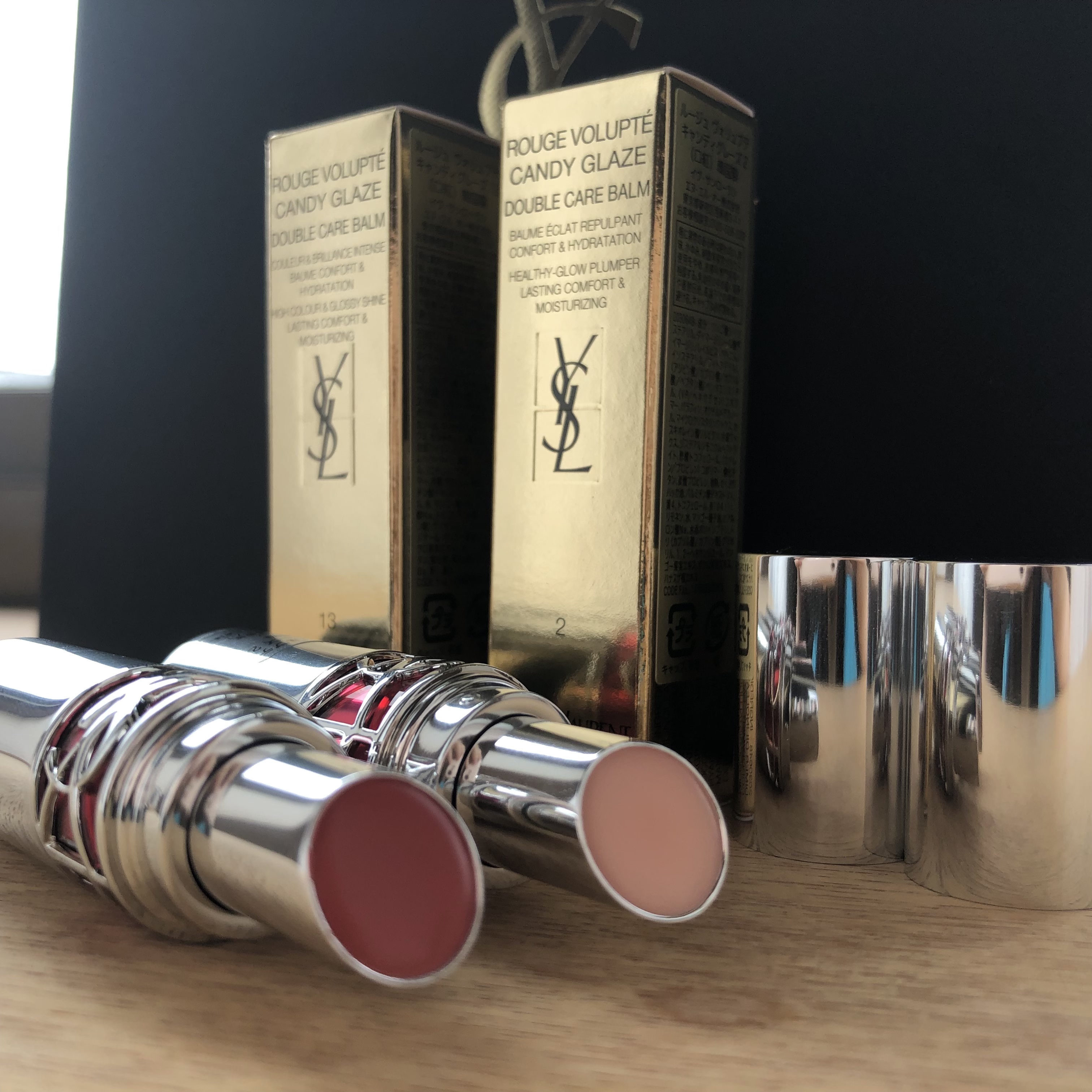 YSL ラブシャイン キャンディグレーズ/YVES SAINT LAURENT BEAUTE/口紅を使ったクチコミ（2枚目）