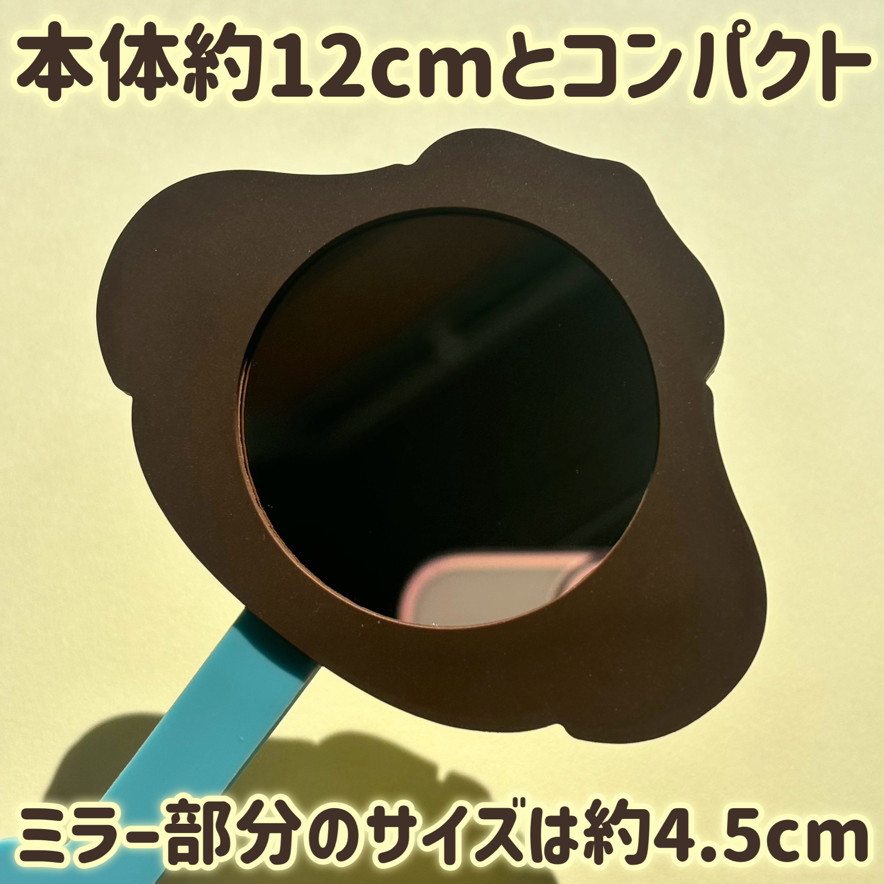 サンリオキャラクターズチョコレートハンドミラー/バンダイ/その他化粧小物を使ったクチコミ（2枚目）