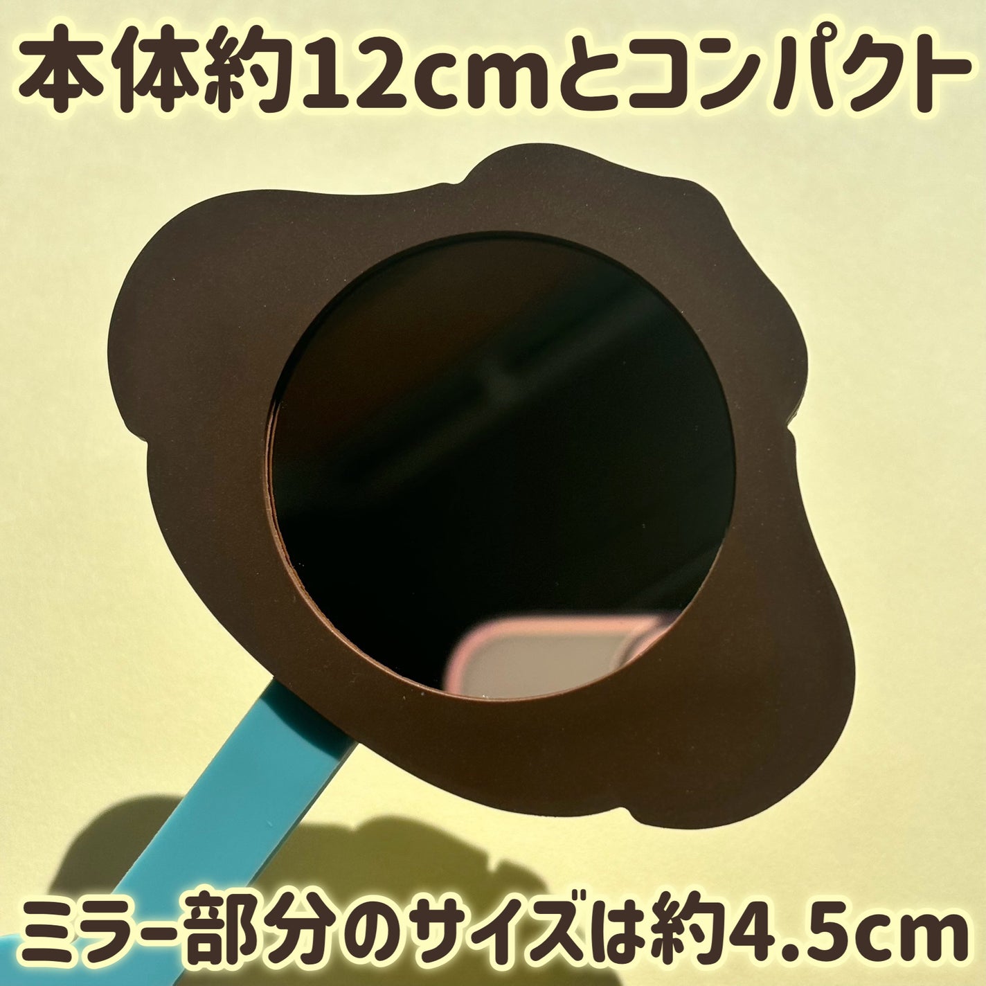 サンリオキャラクターズチョコレートハンドミラー/バンダイ/その他化粧小物を使ったクチコミ(2枚目)