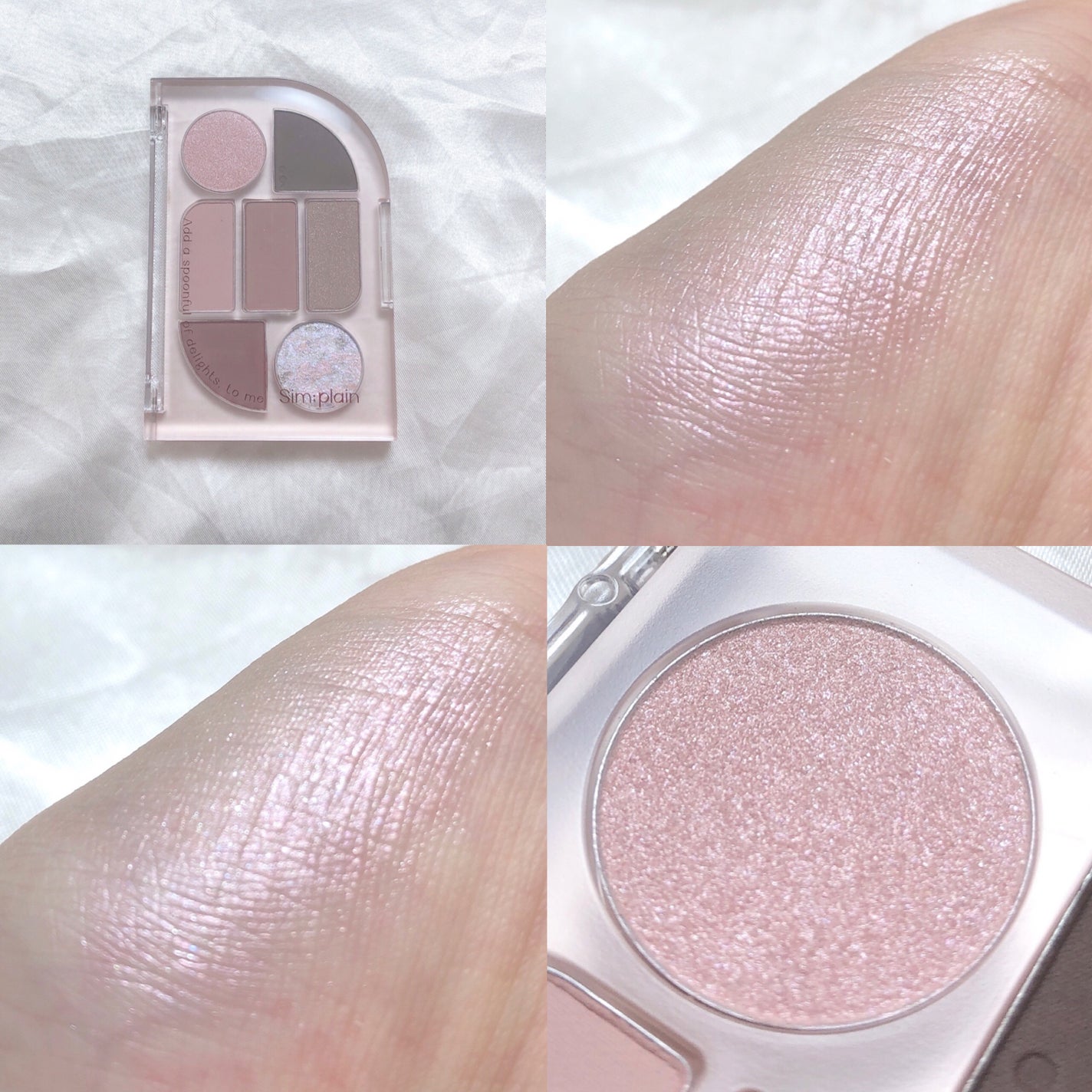 マイフェイブムードアイパレット 9カラー/HOLIKA HOLIKA/アイシャドウパレットを使ったクチコミ(7枚目)