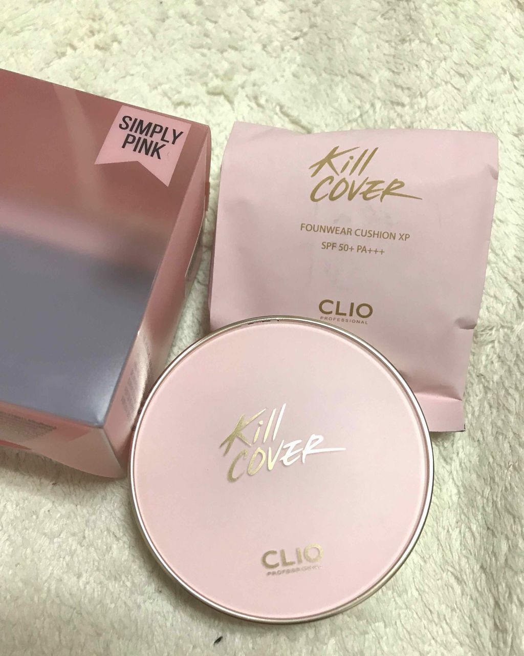 キル カバー ファンウェア クッション エックスピー/CLIO/クッションファンデーションを使ったクチコミ（1枚目）