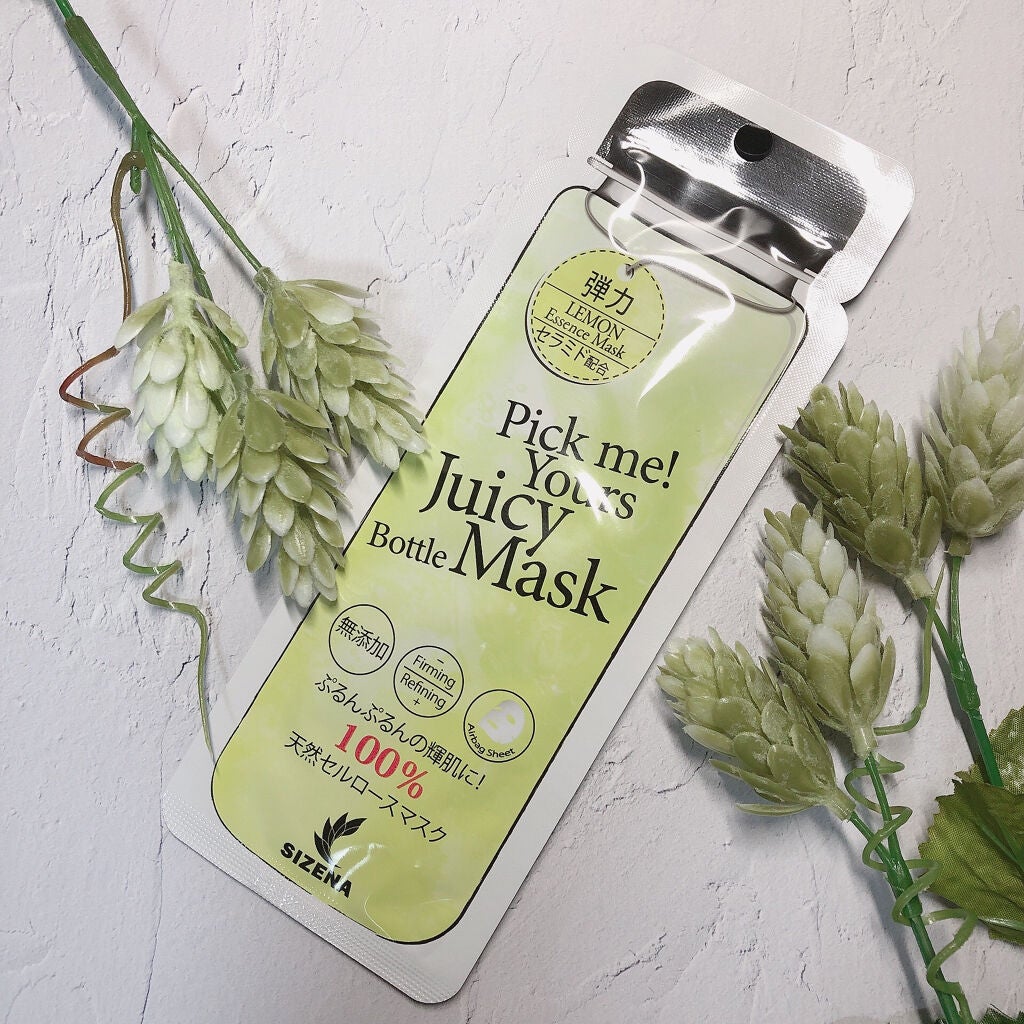 シゼナ ジューシーボトルマスク/Dermal/シートマスク・パックを使ったクチコミ(1枚目)