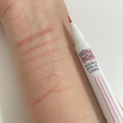 ダブルアイリッドライナー/HOLIKA HOLIKA/リキッドアイライナーを使ったクチコミ(4枚目)