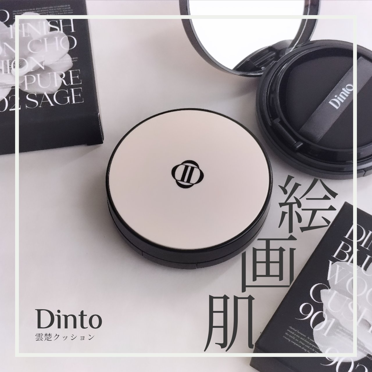 Dinto ブラー フィニッシュ マットクッションファンデーション/Dinto/クッションファンデーションを使ったクチコミ（1枚目）