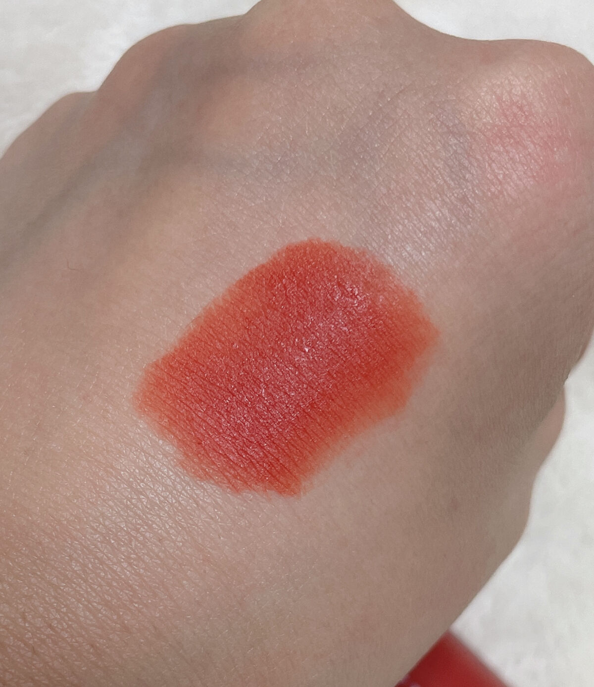 ゼロベルベットティント 17 トースティヌード(TOASTY NUDE)/rom&nd/リップティントを使ったクチコミ（3枚目）