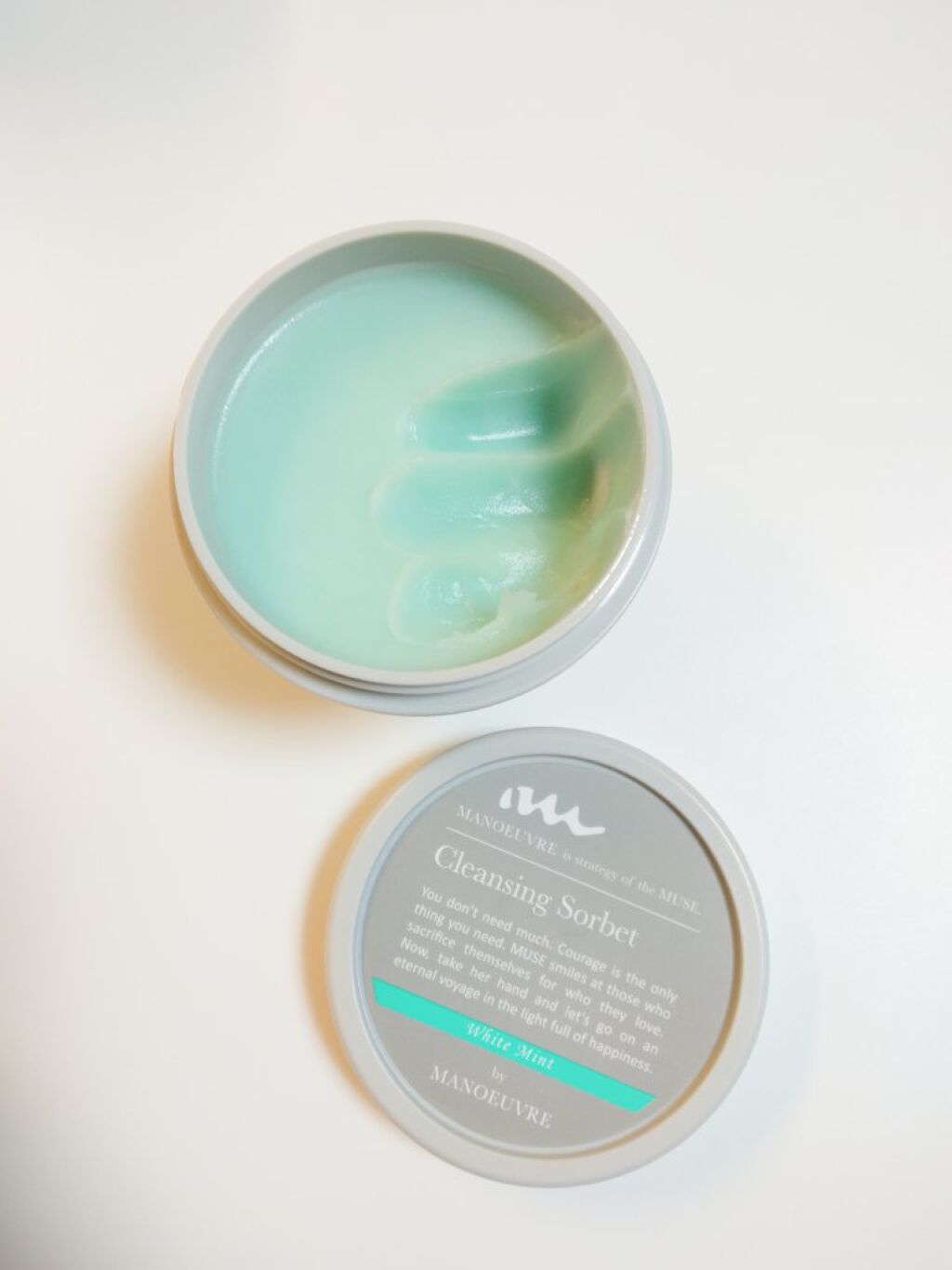 マヌーブル クレンジングソルベ ホワイトミント/MANOEUVRE(マヌーブル)/クレンジングバームを使ったクチコミ(1枚目)