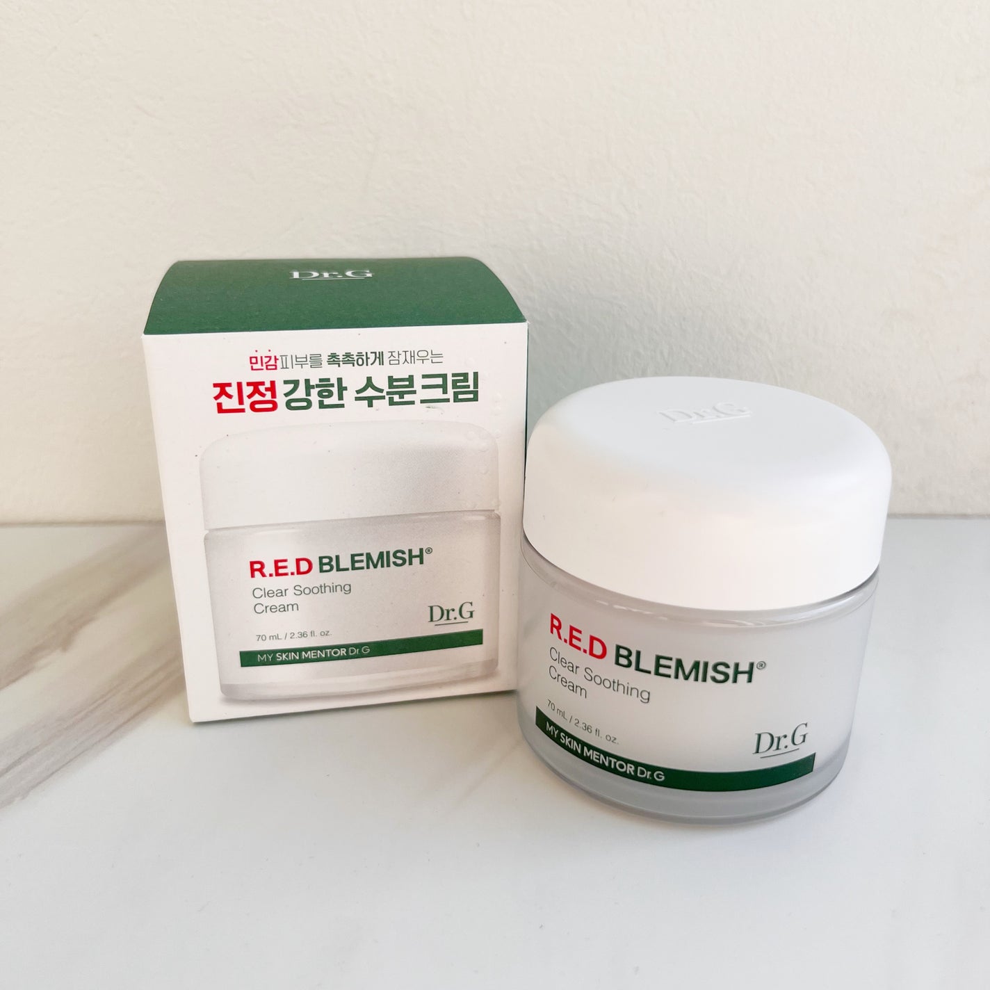 レッドブレミッシュ クリアスージングクリーム/Dr.G/フェイスクリームを使ったクチコミ(1枚目)
