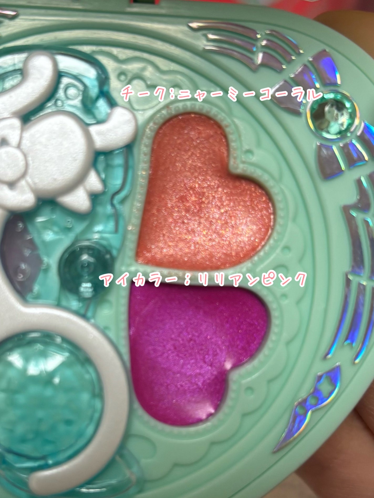 Pretty Holic シャイニーキャッツパクト/Pretty Holic/メイクアップキットを使ったクチコミ(5枚目)