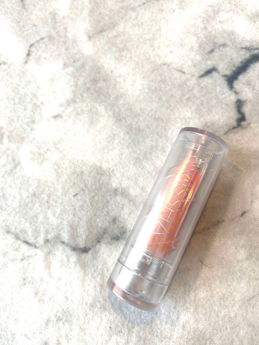 グリッタープリズム ティントリップ/MISSHA/口紅を使ったクチコミ(8枚目)