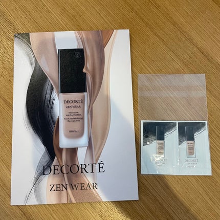 ゼン ウェア フルイド/DECORTÉ/リキッドファンデーションを使ったクチコミ(1枚目)