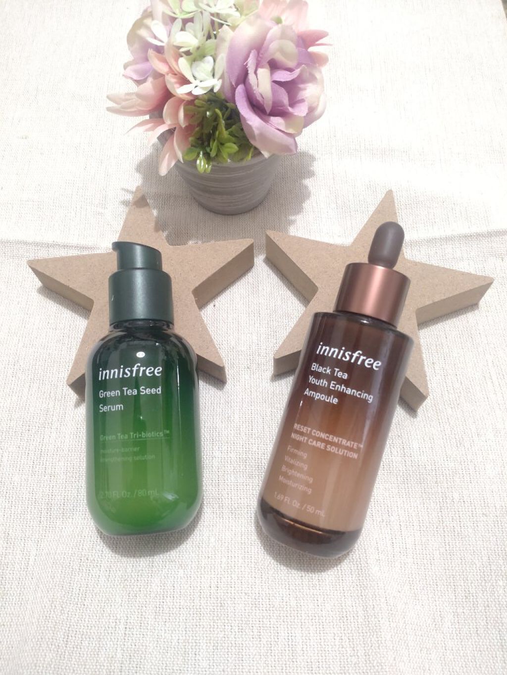 ブラックティー ユース セラム/innisfree/美容液を使ったクチコミ（3枚目）