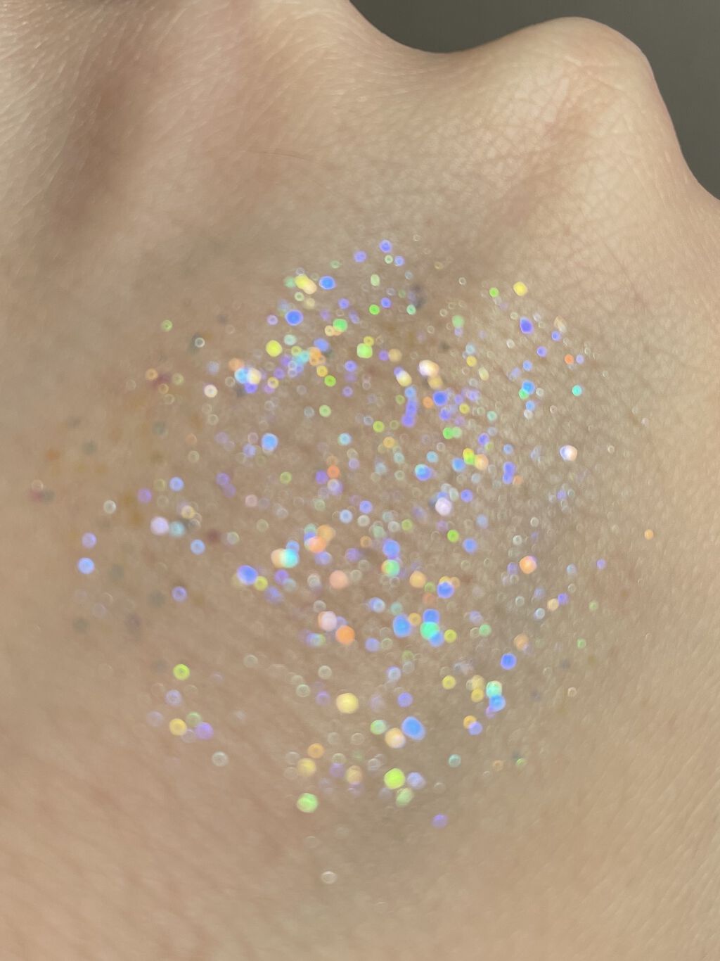 ピックミーアイズグリッター 01 ブライトミー/Ririmew/グリッターを使ったクチコミ（3枚目）