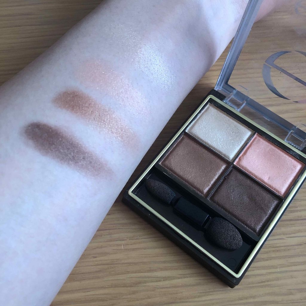 スキニーリッチシャドウ/excel/アイシャドウパレットを使ったクチコミ(4枚目)