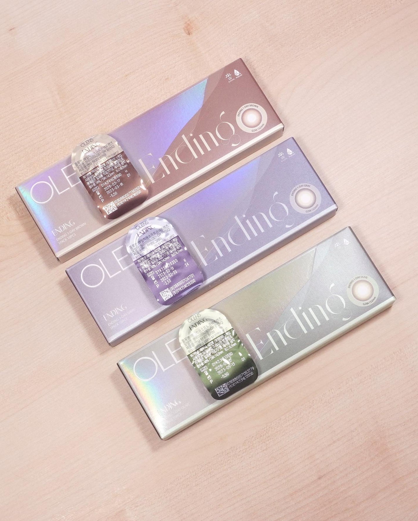 Ending 1day/OLENS/ワンデー(1DAY)カラコンを使ったクチコミ(3枚目)