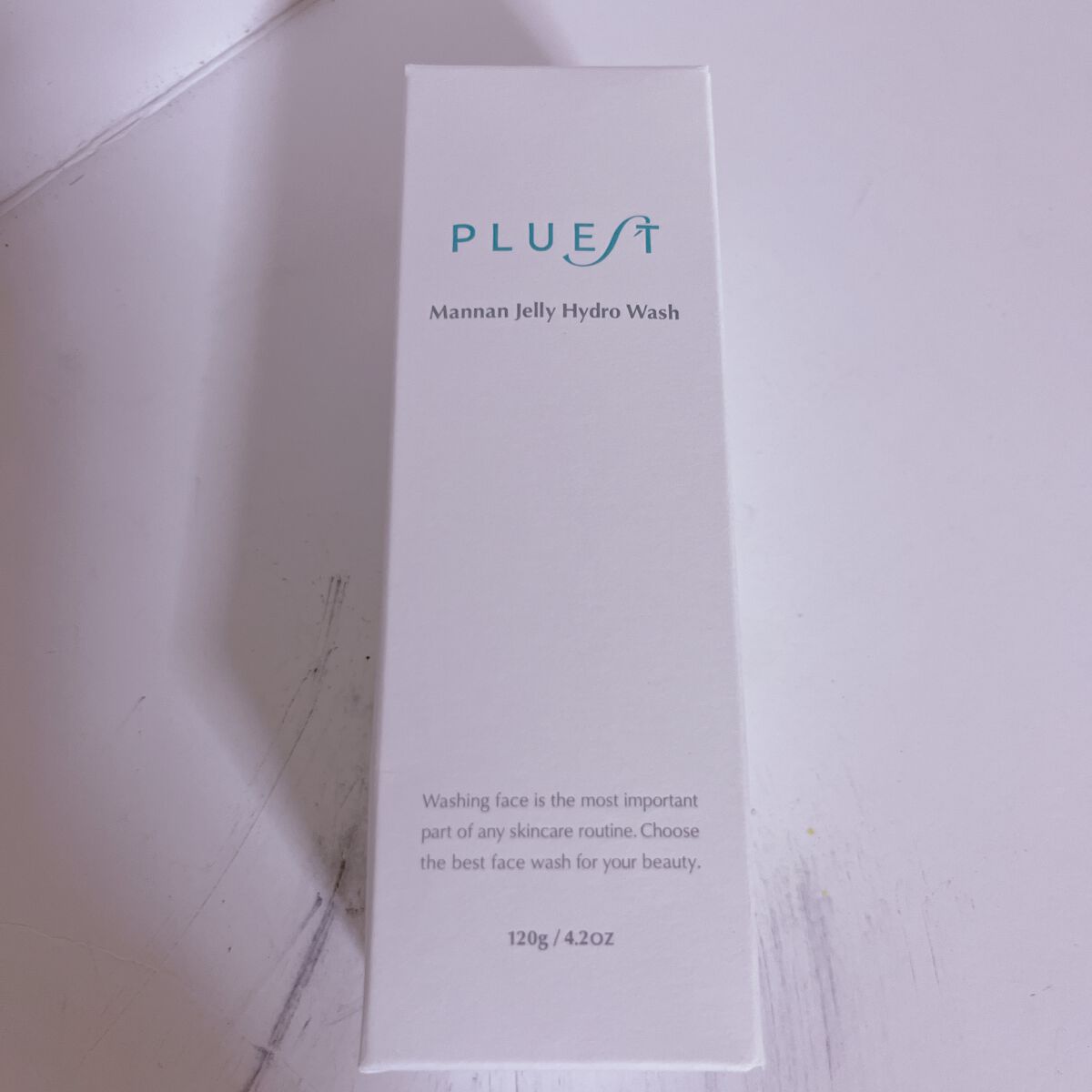 マンナンジェリーハイドロウォッシュ/PLUEST/洗顔料を使ったクチコミ(1枚目)