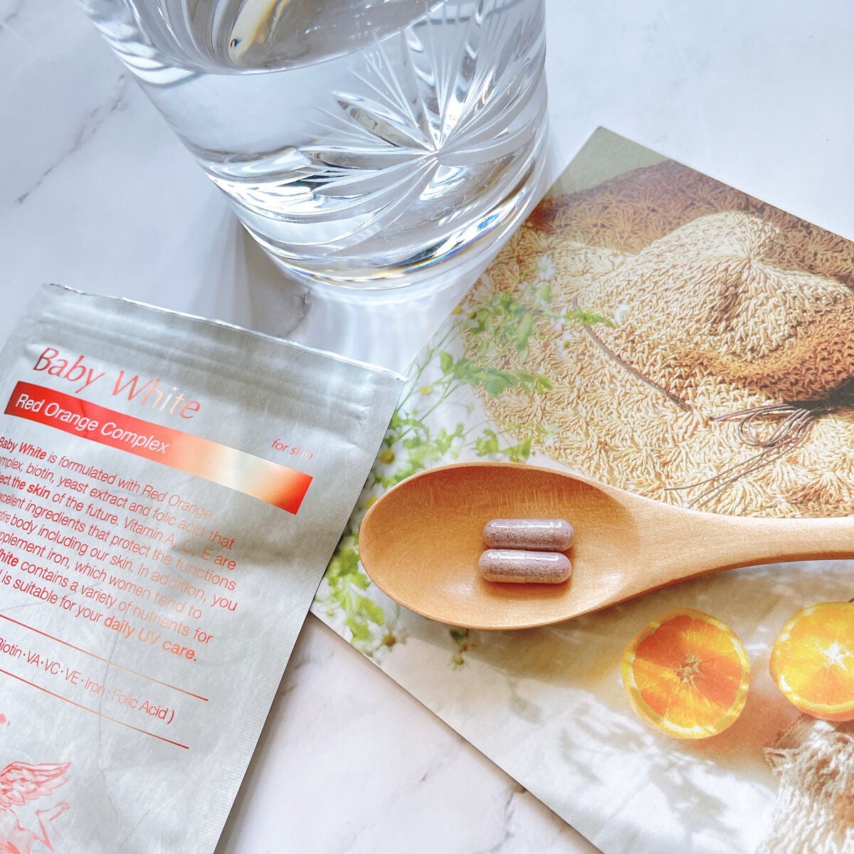 Baby White 60粒/renaTerra/美容サプリメントを使ったクチコミ(2枚目)