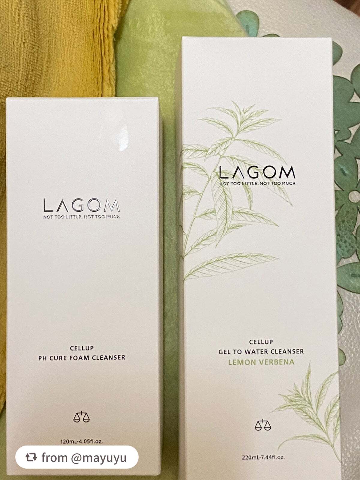 ラゴム ジェルトゥウォーター クレンザー(朝用洗顔)/LAGOM /その他洗顔料を使ったクチコミ(2枚目)