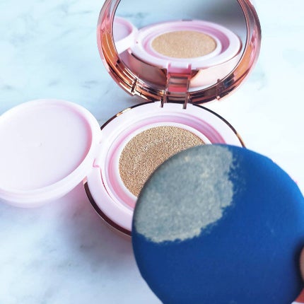 ピンクティーツリーカバークッション/APLIN/クッションファンデーションを使ったクチコミ(4枚目)