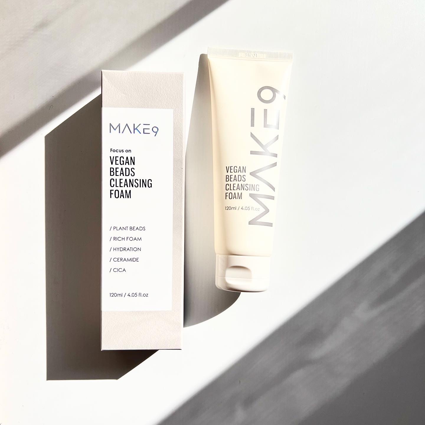 ビーガンビーズクレンジングフォーム/MAKE9/クレンジングクリームを使ったクチコミ（1枚目）