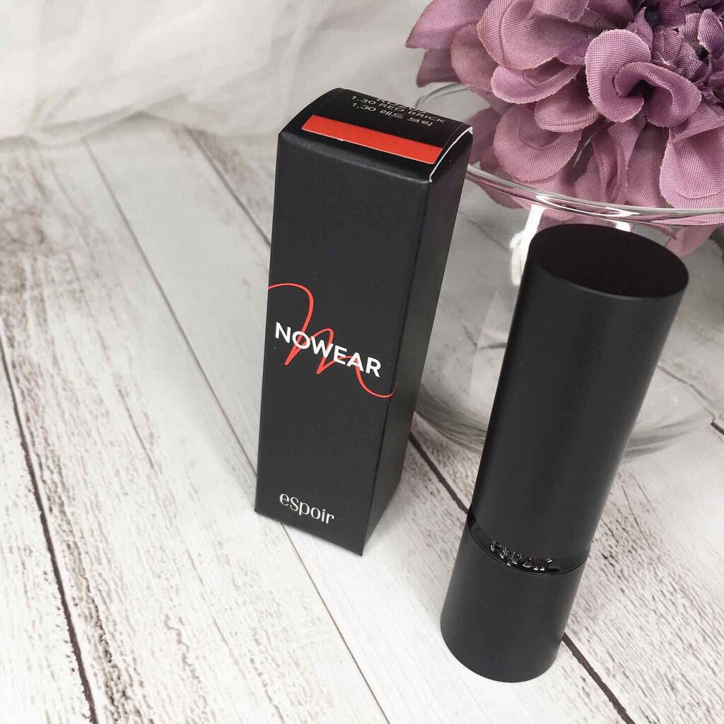 NOWEAR/espoir/口紅を使ったクチコミ（2枚目）