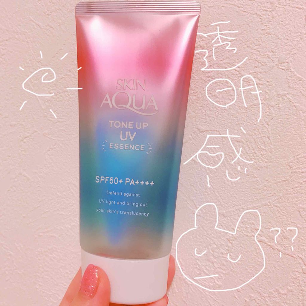 スキンアクア トーンアップUVエッセンス/スキンアクア/日焼け止めクリームを使ったクチコミ（1枚目）