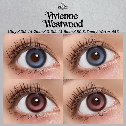VivienneWestwood 1month/Vivienne Westwood/1ヶ月(1MONTH)カラコンを使ったクチコミ(4枚目)